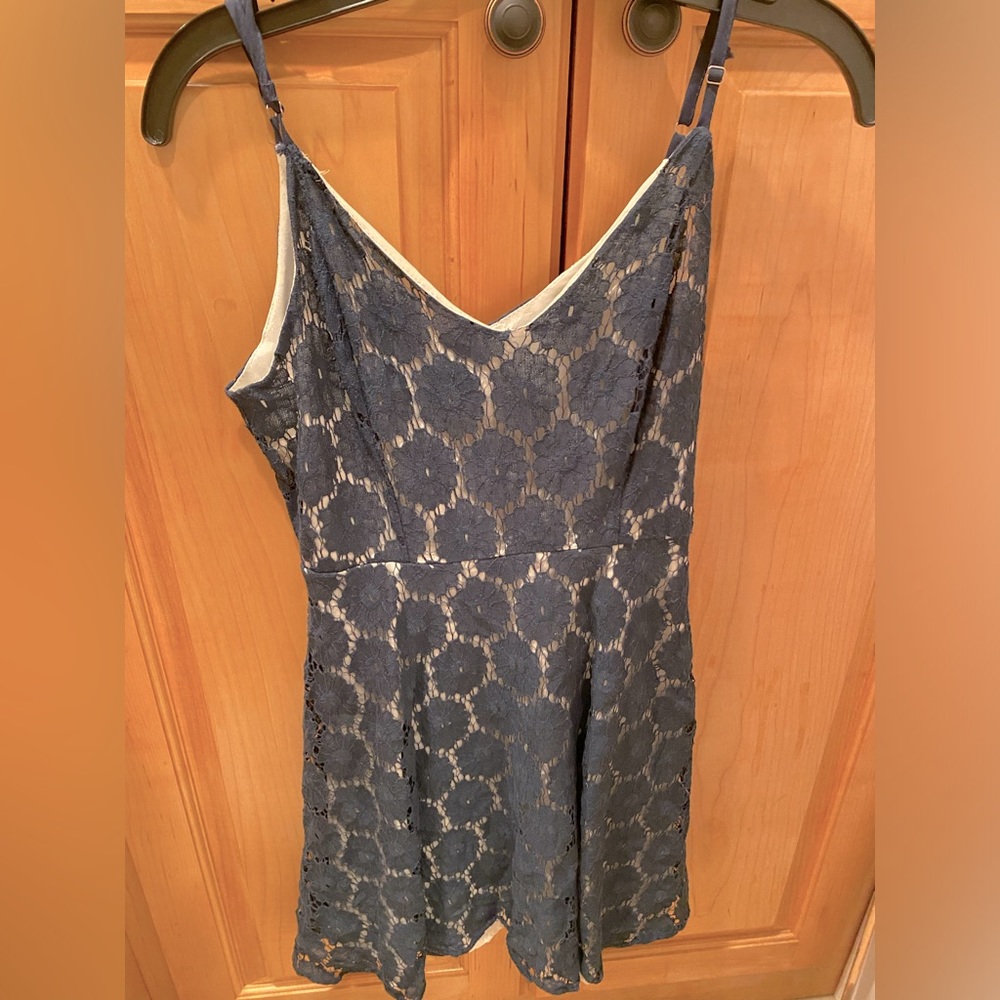 Altar’d state blue mini dress